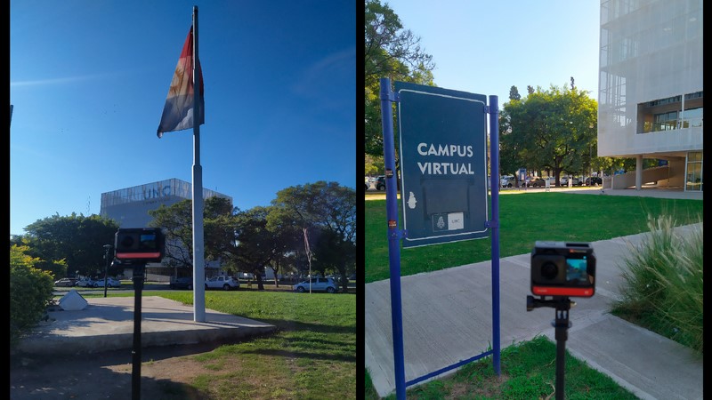 mapeo en realidad virtual de la UNC